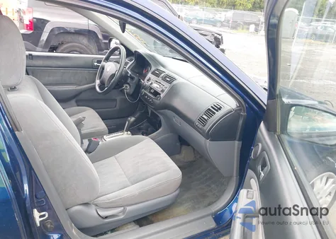 2005 Honda Civic Lx из США, поврежденный, VIN 1HGES16575L014588